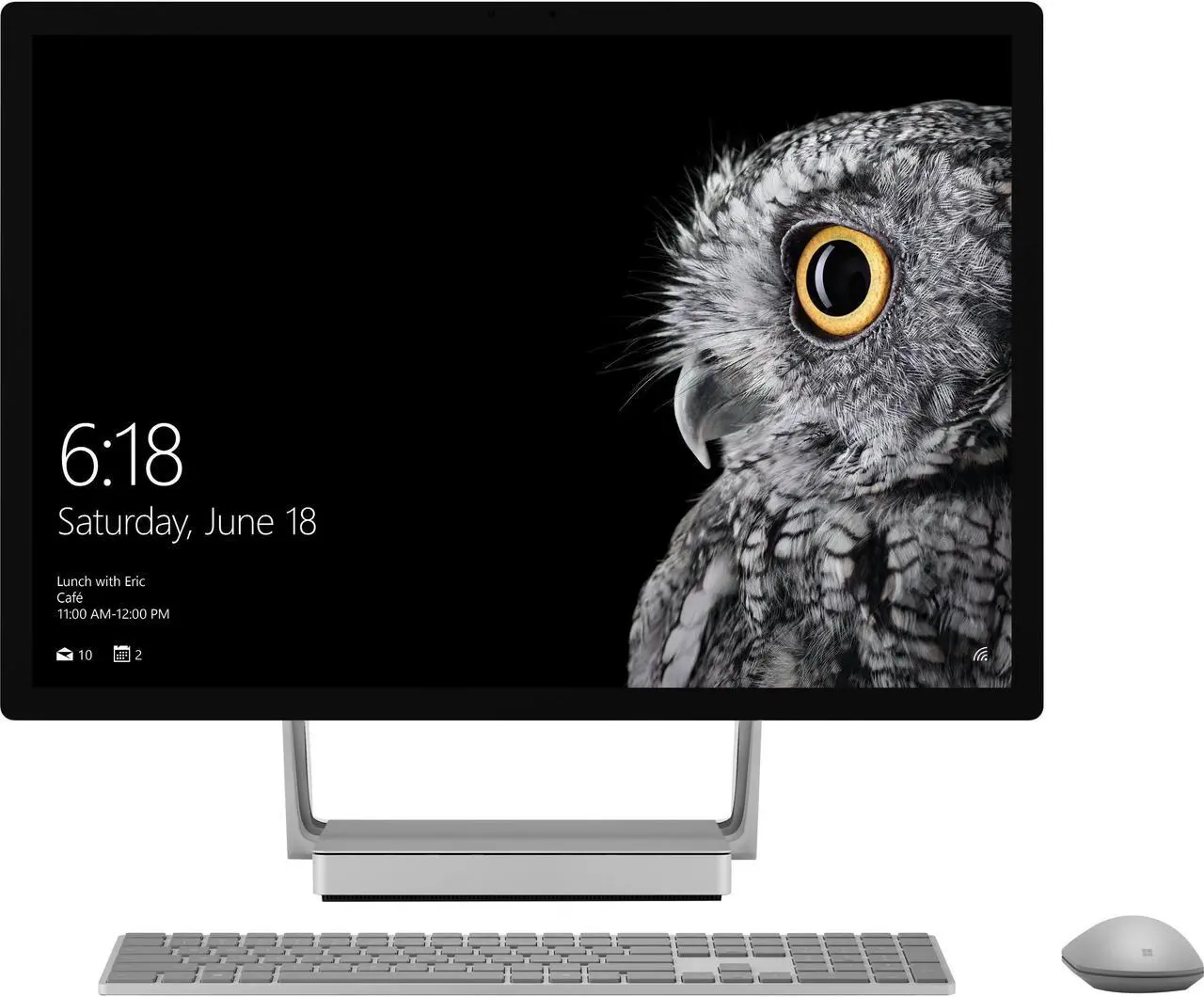 Alt view image 11 of 13 - Microsoft 28" 4500x3000 Surface Studio (Intel Core i7, 32GB RAM, 2TB) 43Q-00001