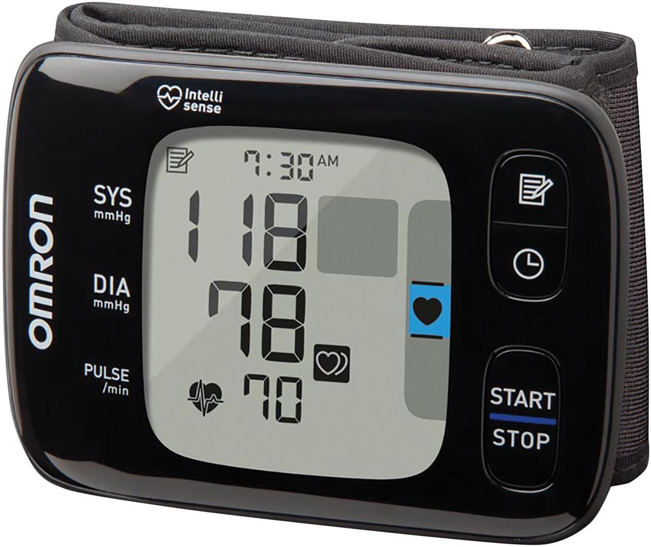 Alt view image 10 of 13 - Omron 7 Series Wireless Wrist Home Blood Pressure Monitor BP6350