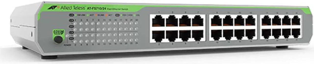 Alt view image 2 of 5 - Allied Telesis AT-FS710/24 Ethernet Switch
