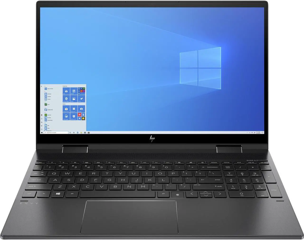Alt view image 5 of 7 - HP ENVY x360 15-ee1077nr AMD Ryzen 5 5000 Series 5500U (2.10 GHz) 16 GB Memory 256 GB PCIe SSD 15.6" IPS Touchscreen 1920 x 1080  Convertible 2-in-1 Laptop Windows 10 Home 64-bit