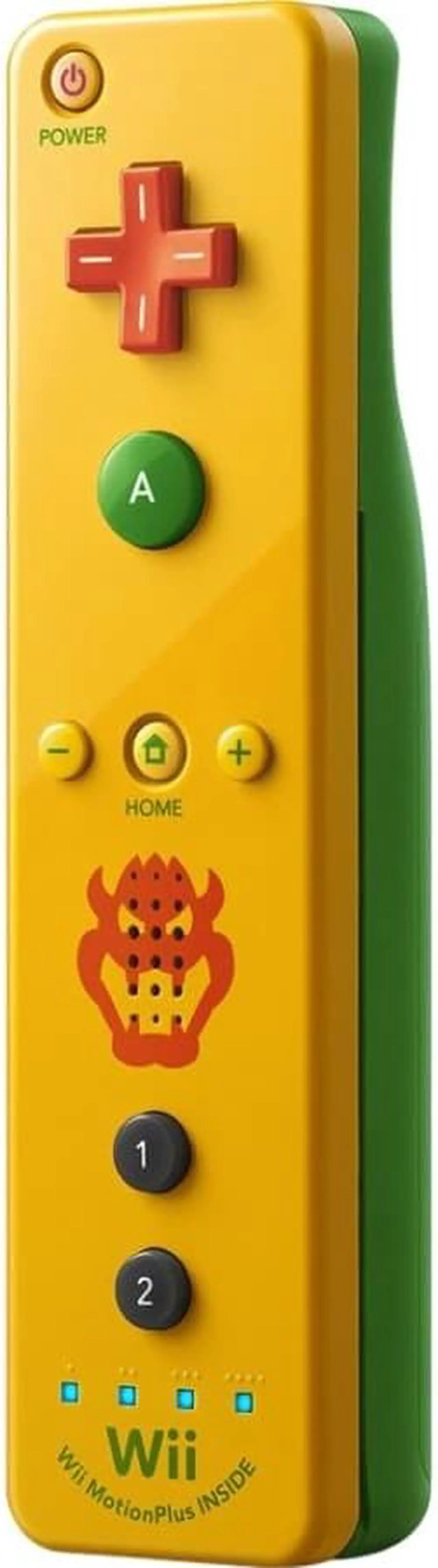 Alt view image 6 of 11 - Nintendo Wii U Bowser Wii Remote Plus w/ Built-In Motion Plus