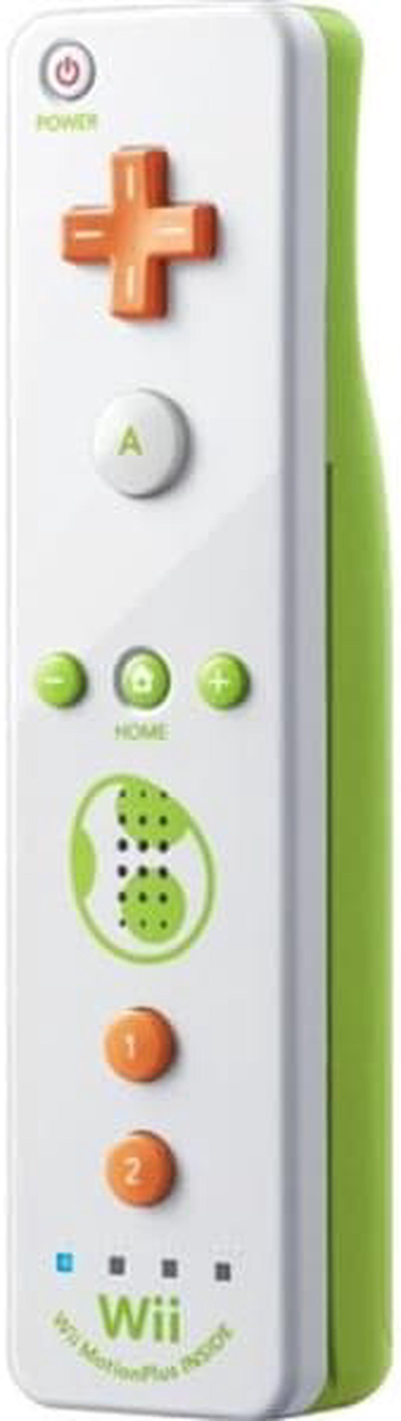 Alt view image 6 of 10 - Nintendo  Yoshi Edition Wii Remote Plus