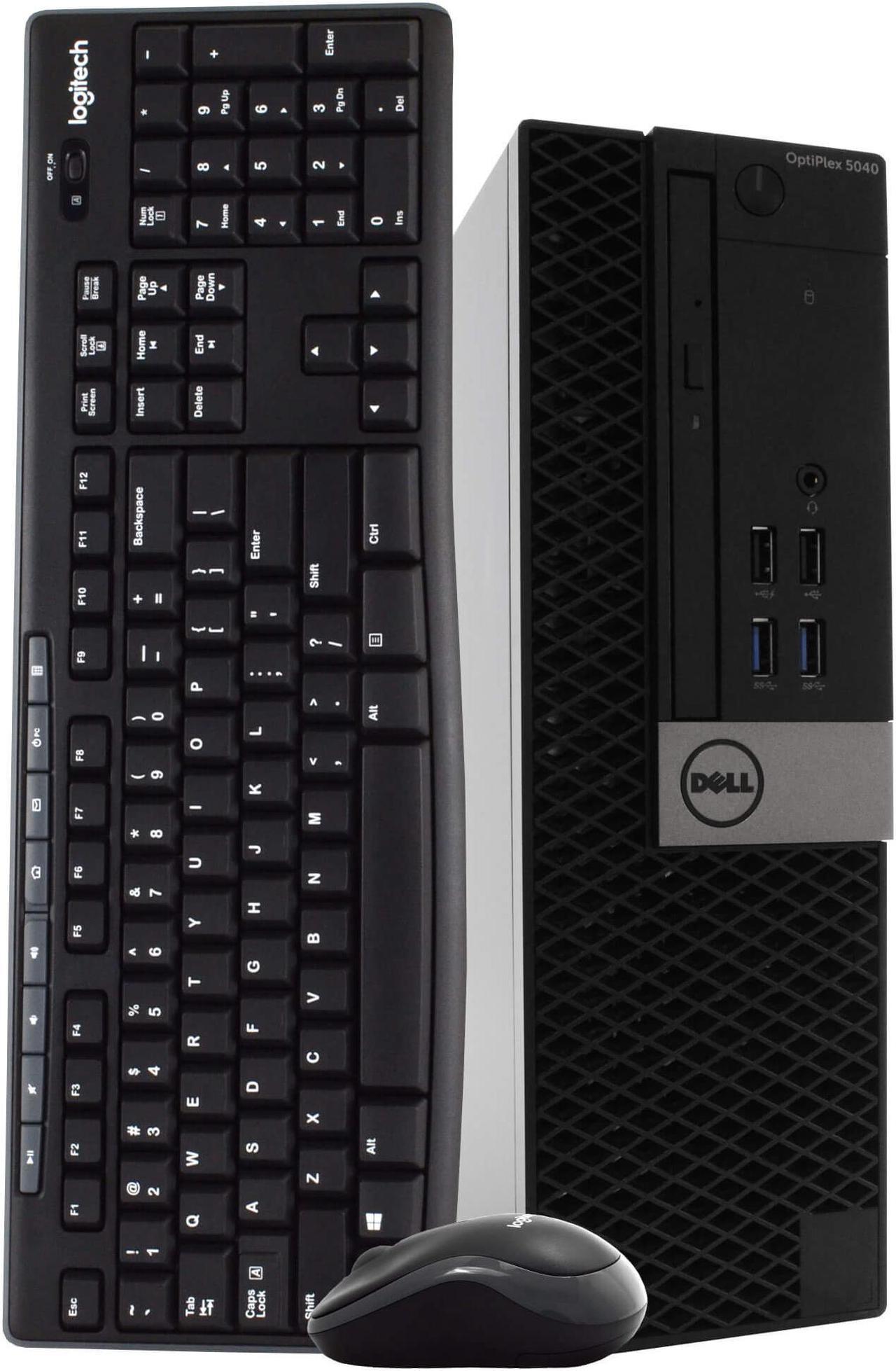 Dell Optiplex 5040 Desktop Computer PC, 3.20 GHz Intel i5 Quad Core Gen 6, 16GB DDR3 RAM, 2TB Hard Disk Drive (HDD) SATA Hard Drive, Windows 10 Professional 64bit