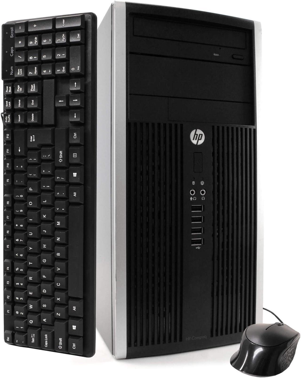 Main image of HP Compaq 6300 Tower Computer PC, 3.20 GHz Intel i5 Quad Core, 8GB DDR3 RAM, 1TB SSD Hard Drive, Windows 10 Professional 64 bit