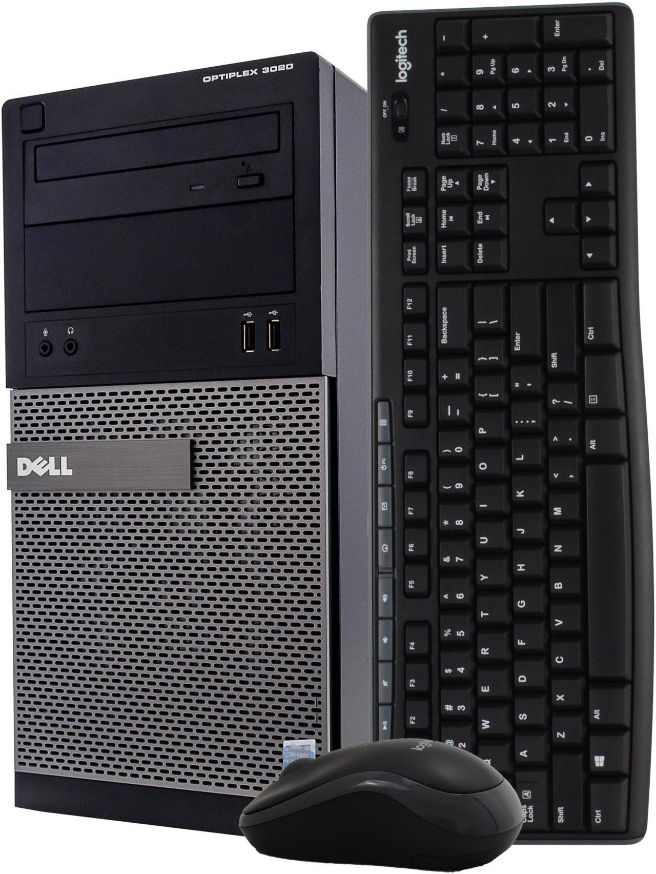 Alt view image 2 of 6 - Dell Optiplex 3020 Tower Computer PC, 3.20 GHz Intel i5 Quad Core Gen 4, 16GB DDR3 RAM, 1TB SSD Hard Drive, NEW 24" Monitor, Windows 10 Pro 64bit