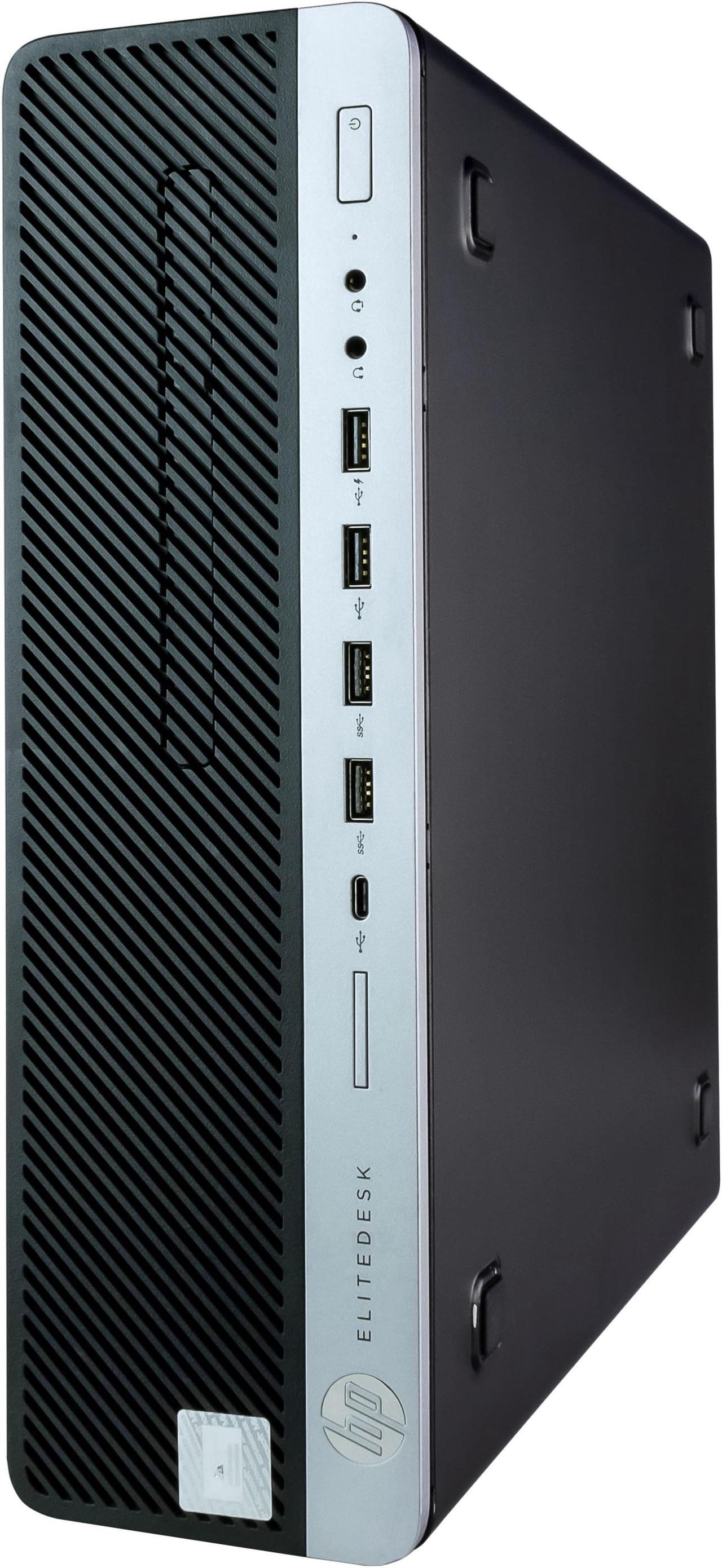 Alt view image 4 of 6 - HP EliteDesk 800G4 Desktop Computer | Hexa Intel i7 (3.4) | 16GB DDR4 RAM | 1TB SSD Solid State | Windows 11 Professional | Home or Office PC