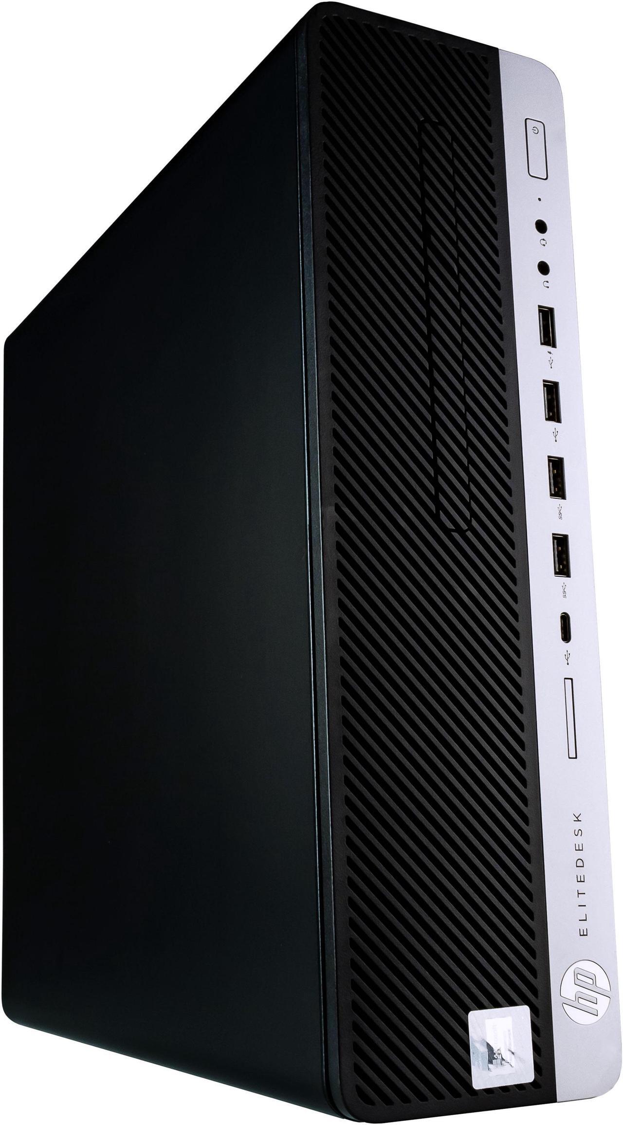 Main image of HP EliteDesk 800G4 Desktop Computer | Hexa Intel i7 (3.4) | 16GB DDR4 RAM | 1TB SSD Solid State | Windows 11 Professional | Home or Office PC