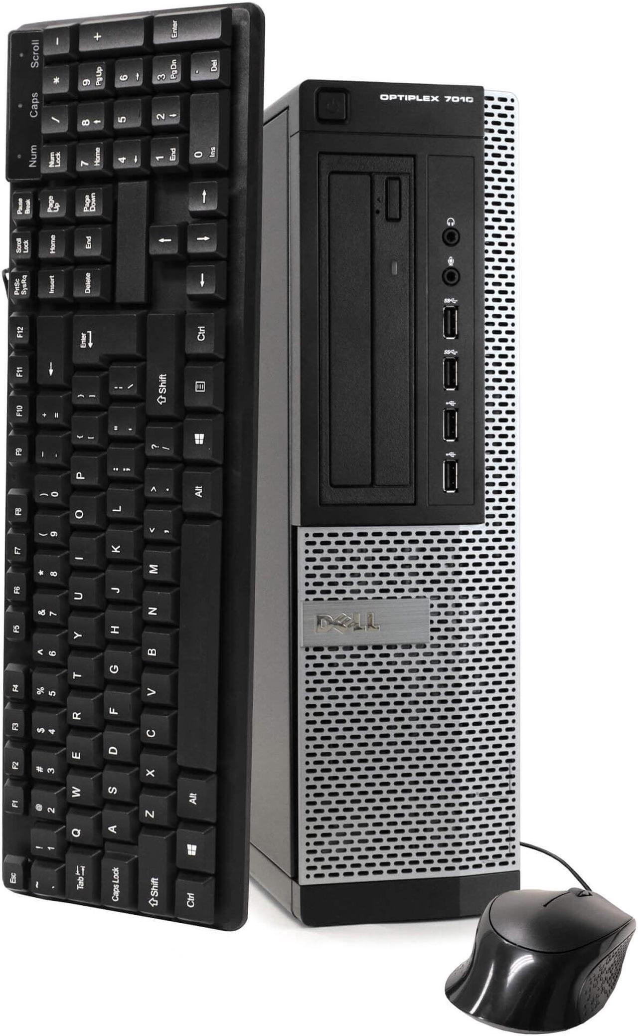 Dell OptiPlex 7010 Desktop Computer PC, 3.40 GHz Intel i7 Quad Core Gen 3, 16GB DDR3 RAM, 512GB Solid State Drive (SSD) SSD Hard Drive, Windows 10 Home 64bit