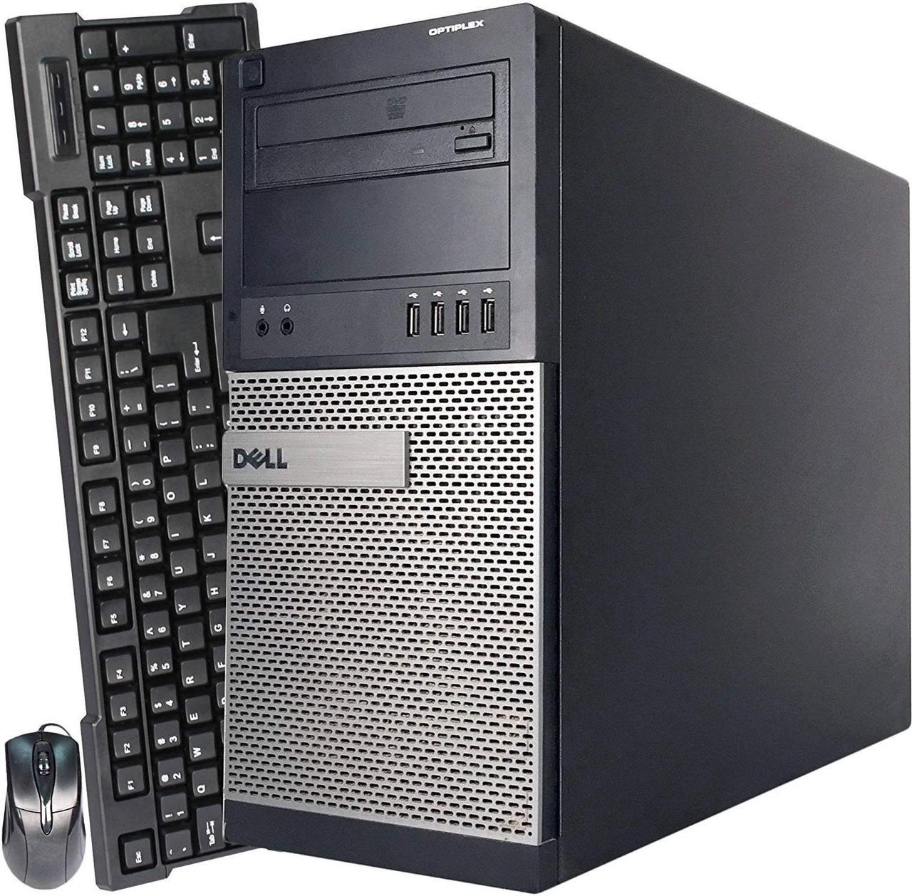 Dell OptiPlex 790 Tower Computer PC, 3.20 GHz Intel i5 Quad Core Gen 2, 16GB DDR3 RAM, 512GB SSD Hard Drive, Windows 10 Professional 64 bit