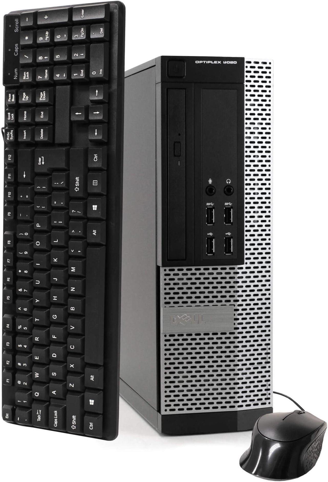 Dell OptiPlex 9020 Desktop Computer PC, 3.20 GHz Intel i5 Quad Core Gen 4, 16GB DDR3 RAM, 120GB Solid State Drive (SSD) SSD Hard Drive, Windows 10 Professional 64bit