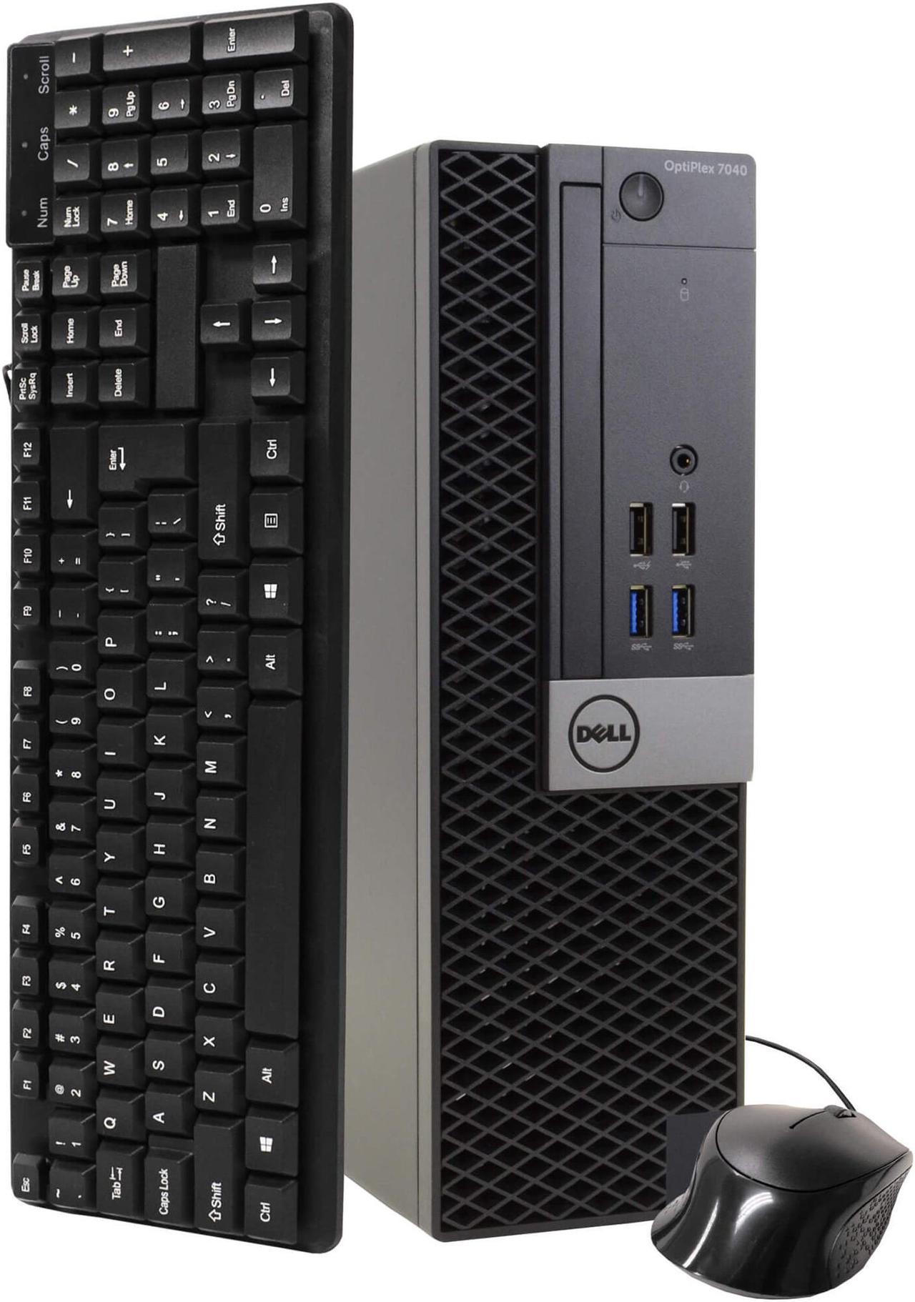 Dell OptiPlex 7040 Desktop Computer PC, 3.20 GHz Intel i7 Quad Core Gen 6, 16GB DDR4 RAM, 240GB Solid State Drive Hard Drive, Windows 10 Professional 64Bit