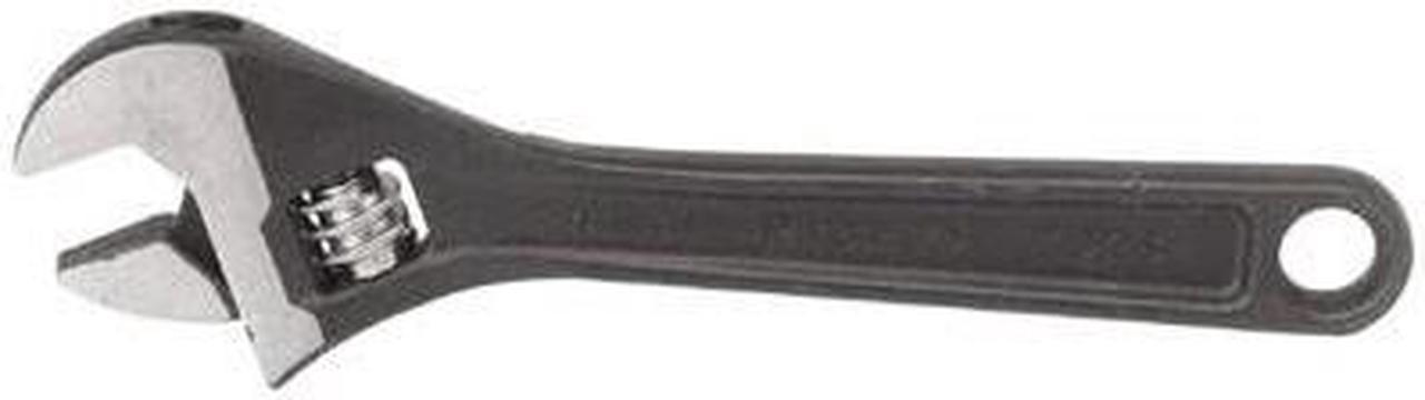 8" Black Adjustable Wrench