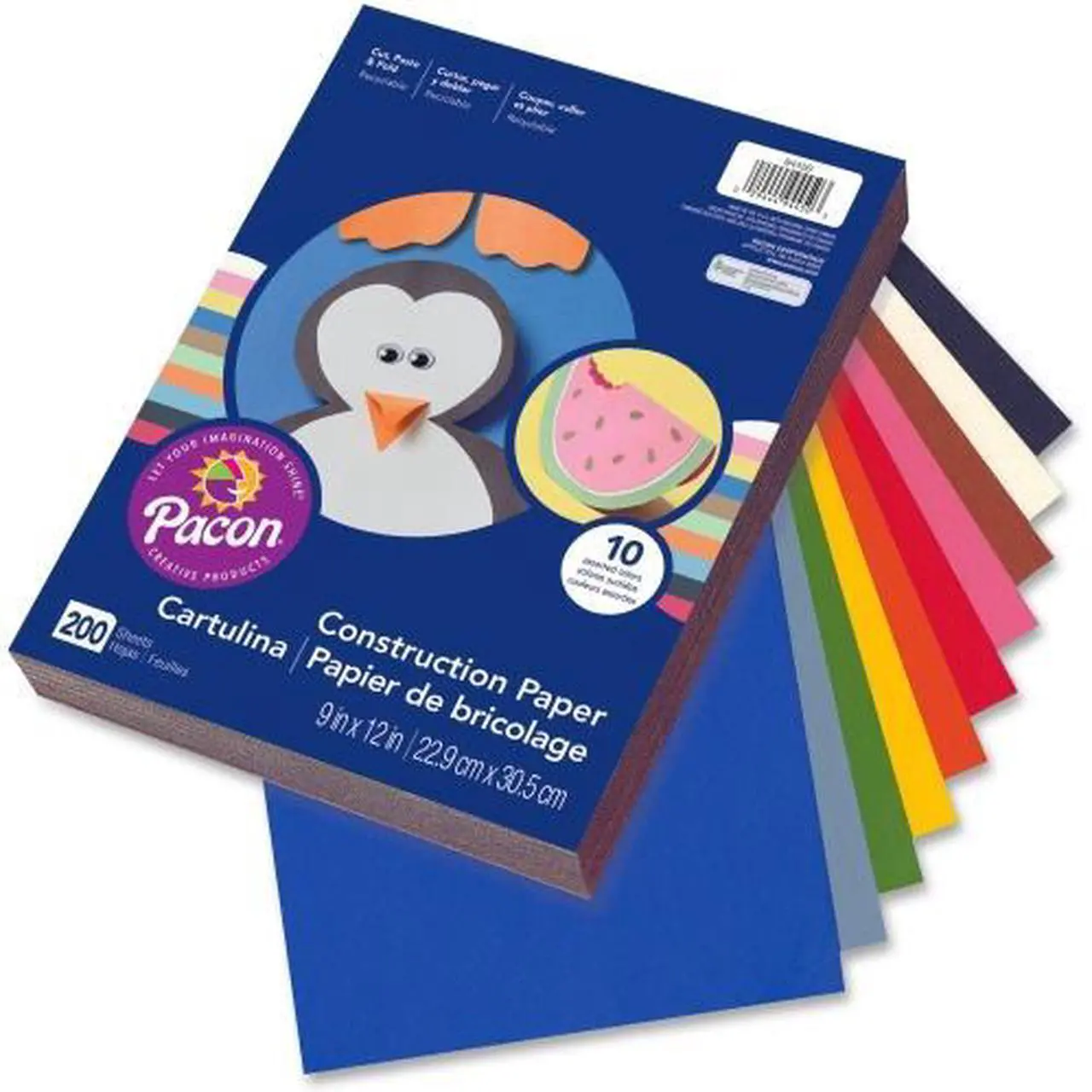 Alt view image 5 of 8 - Pacon Rainbow Super Value Construction Paper