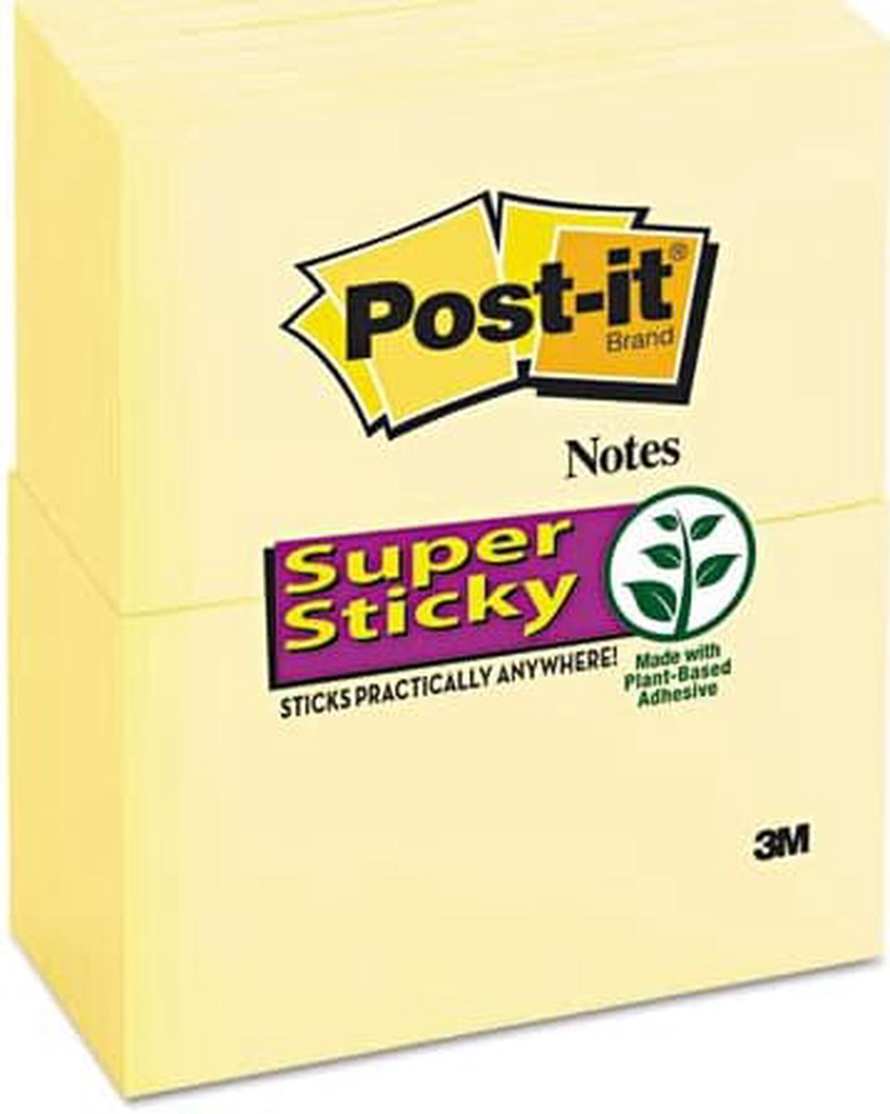 Alt view image 3 of 20 - Post-It Notes Super Sti Pad,Post-It 3x5 12,Cayw 65512SSCY