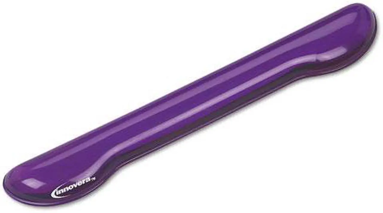 Alt view image 2 of 8 - Innovera Gel Keyboard Wrist Rest Purple 51441