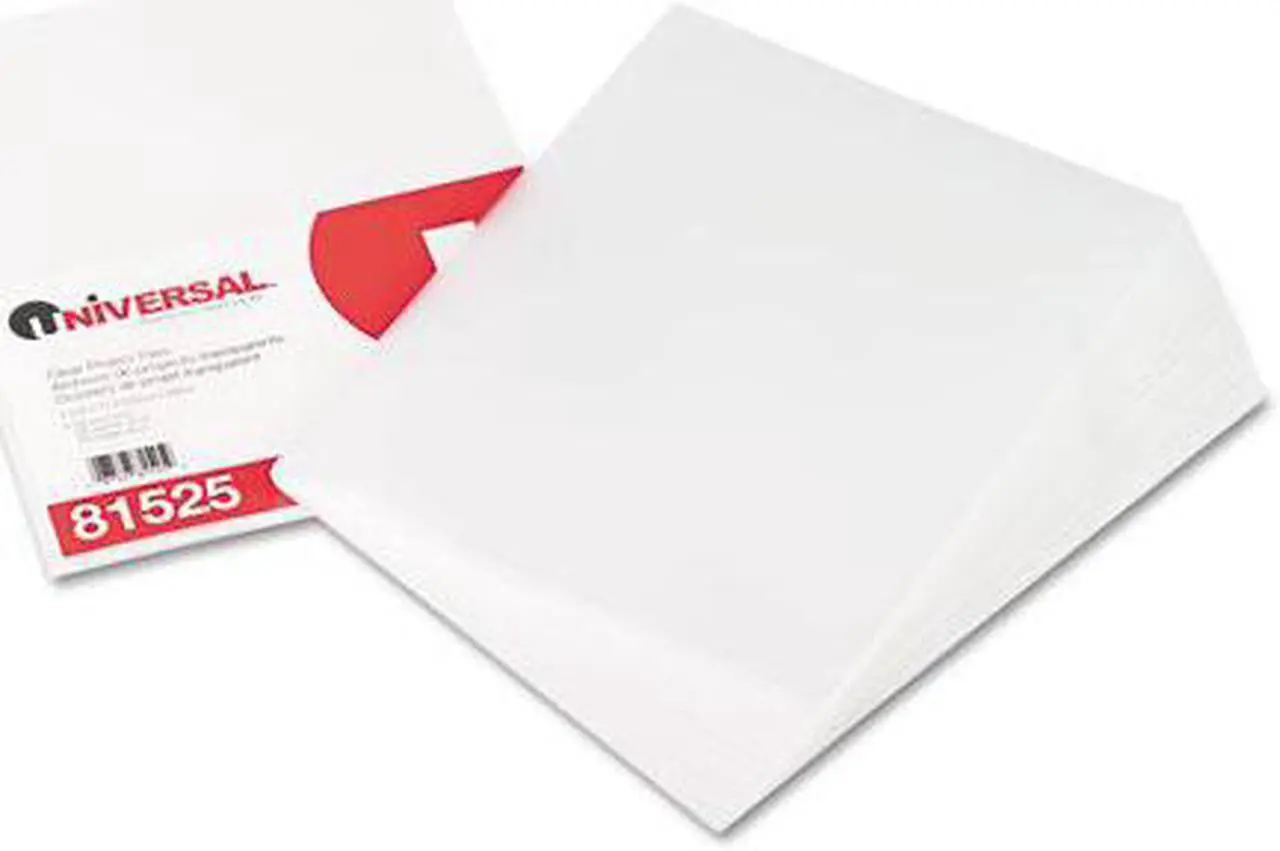 Main image of Project Folders, Jacket, Poly, Letter, Clear, 25/Pack