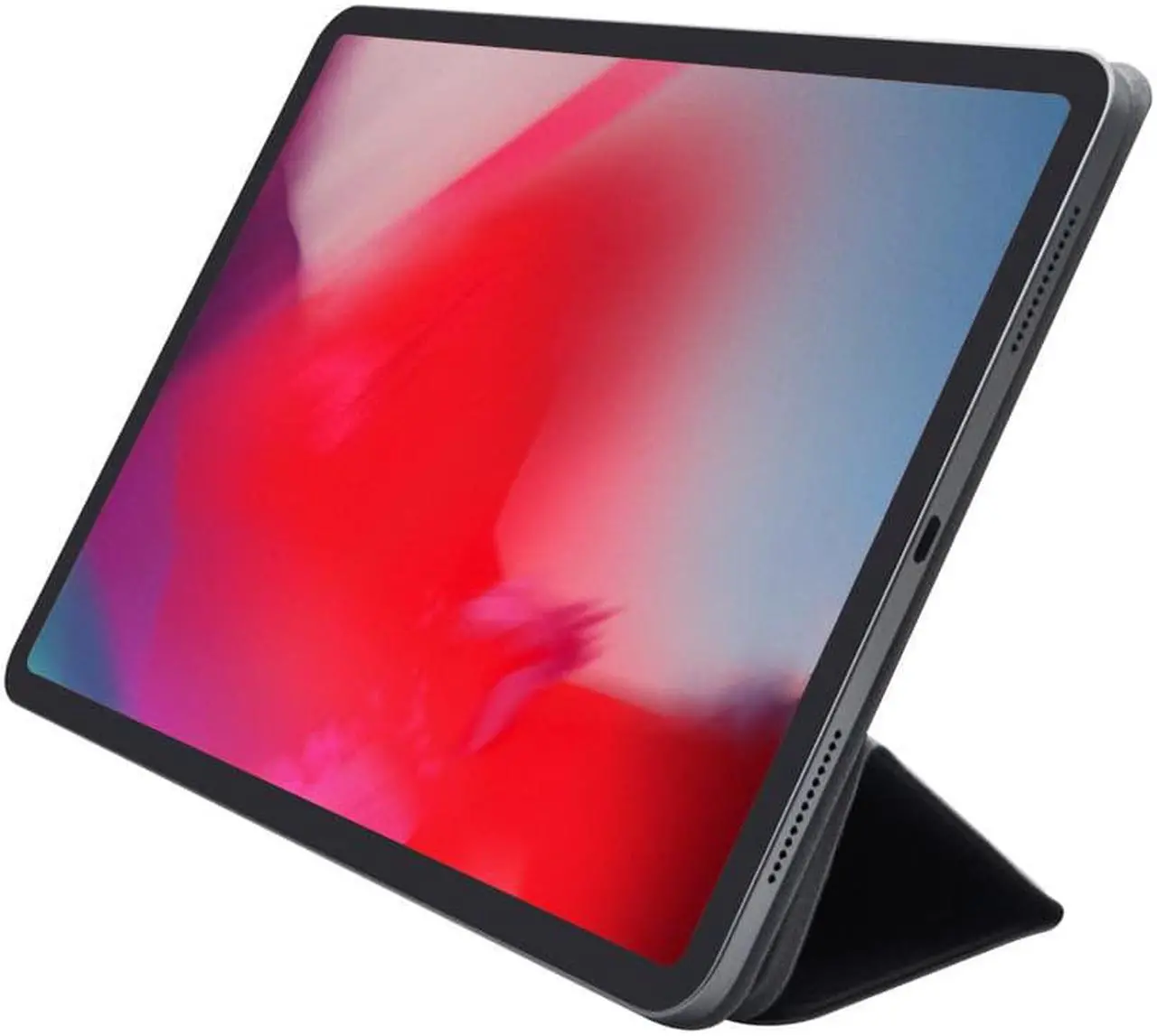 Alt view image 4 of 6 - Gray Folio Flip Case Cover Viewing Stand for Apple iPad Pro 11" (2018)