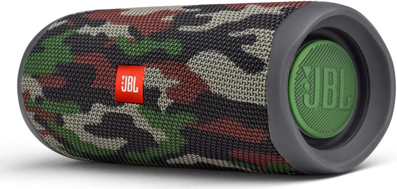 Alt view image 12 of 20 - JBL Flip 5 Portable Waterproof Bluetooth Speaker (Camoflauge)