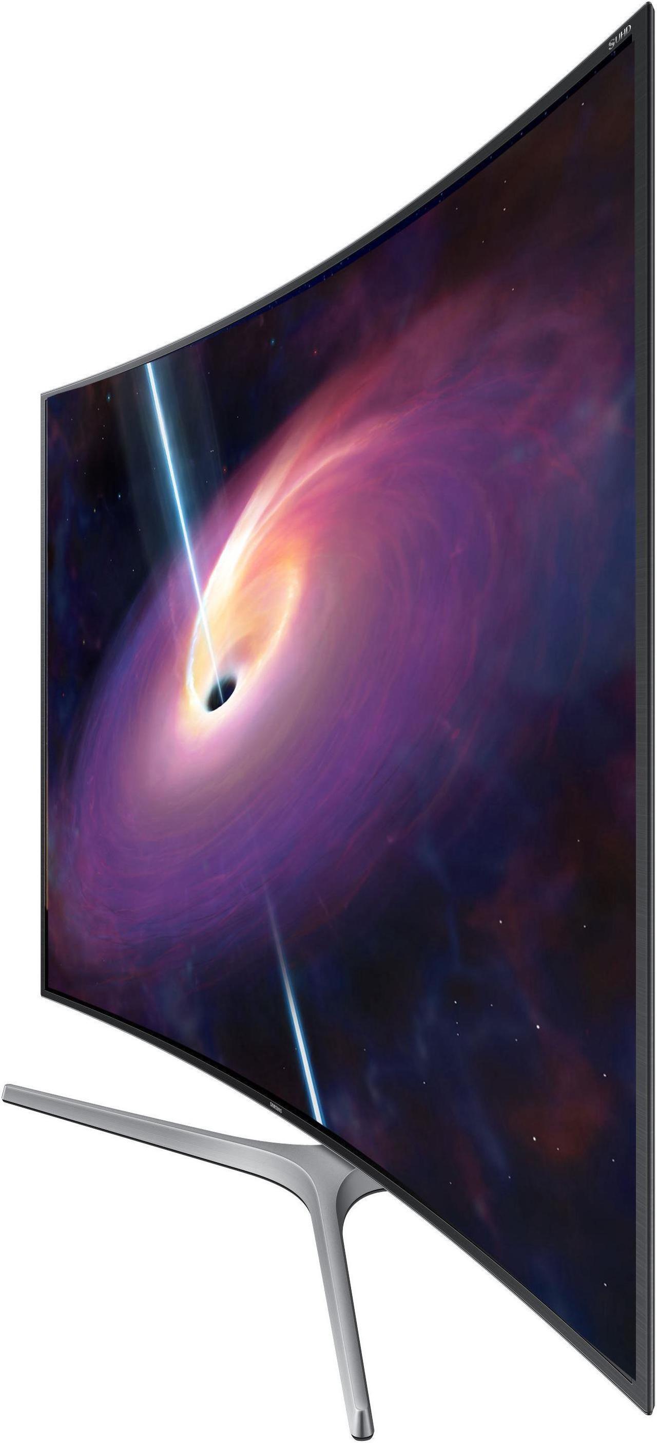 Alt view image 9 of 10 - Samsung UN78JS9100FXZA 78-Inch 2160p 4K SUHD Smart Curved LED TV - Silver (2015)