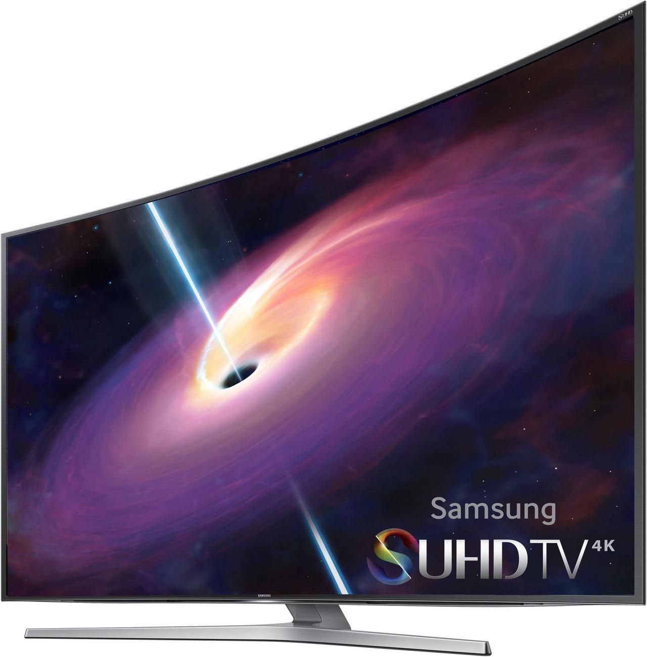 Alt view image 4 of 10 - Samsung UN78JS9100FXZA 78-Inch 2160p 4K SUHD Smart Curved LED TV - Silver (2015)