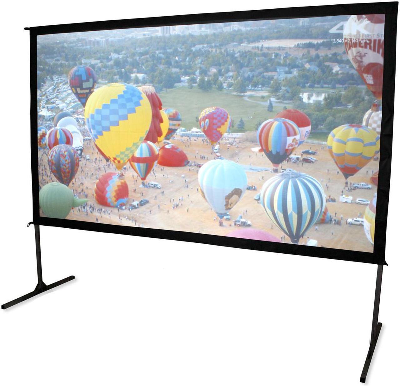 Alt view image 2 of 20 - Elite Screens OMS100H2-DUAL Yard Master 2 Dual Series Outdoor Projector Screen