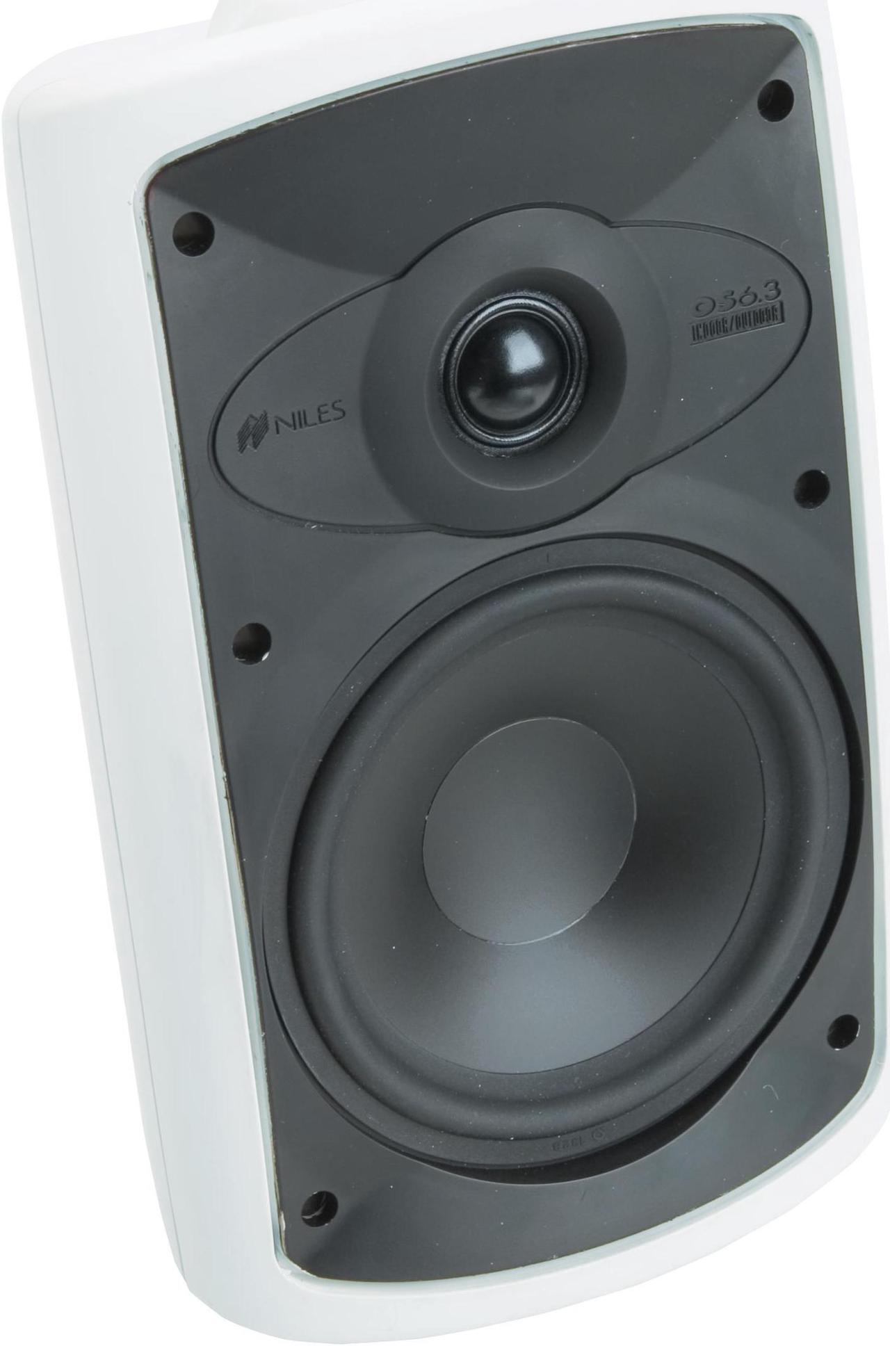 Alt view image 5 of 8 - Niles OS6.3 White (Pr.) 6 Inch 2-Way High Performance Indoor Outdoor Speakers