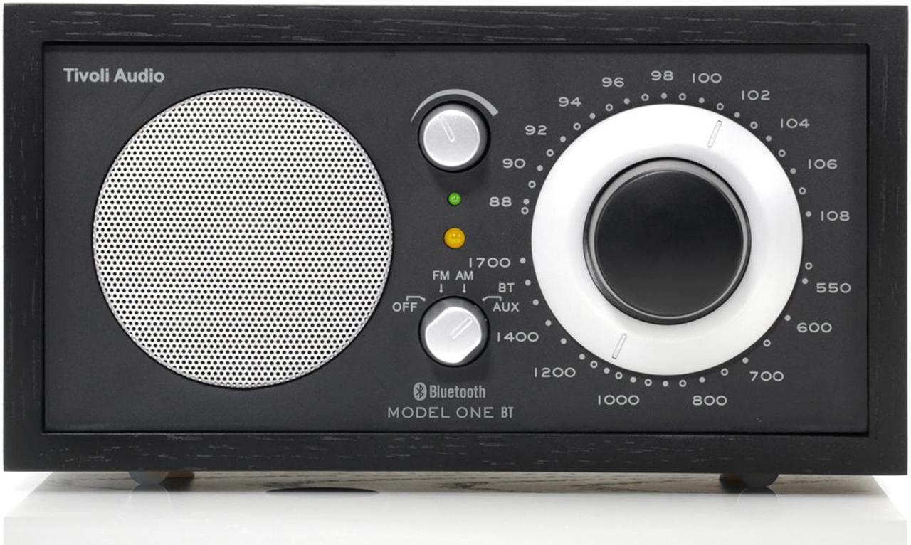 Tivoli Audio Model One Bluetooth AM/FM Radio - Black/ Silver grille