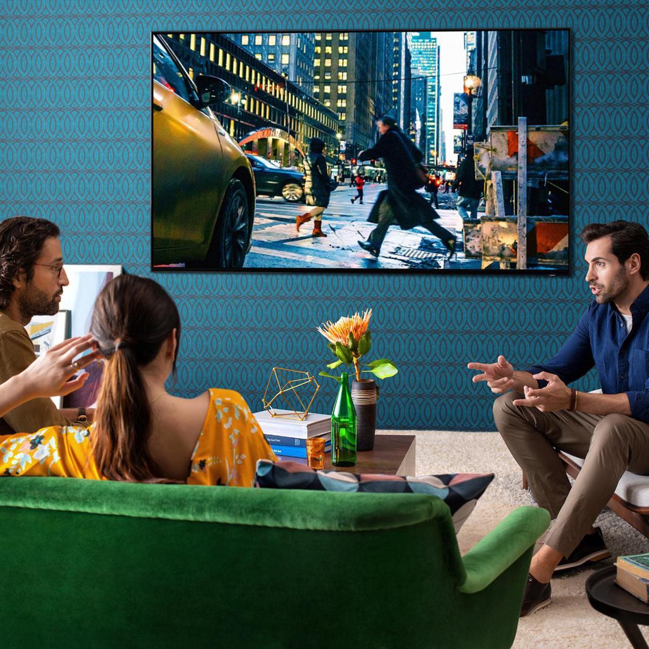Alt view image 7 of 12 - Samsung QN75Q900R 75" QLED 8K HDR Smart TV with Bixby Intelligent Voice Assistant