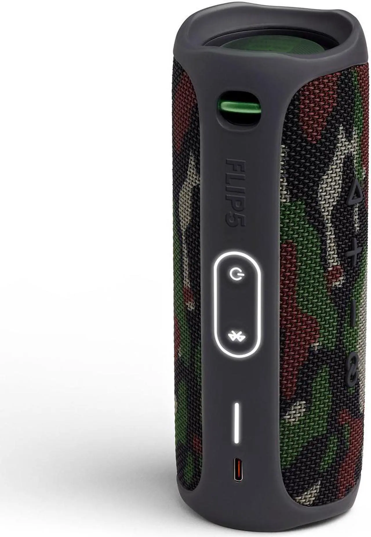 Alt view image 14 of 20 - JBL Flip 5 Portable Waterproof Bluetooth Speaker (Camoflauge)