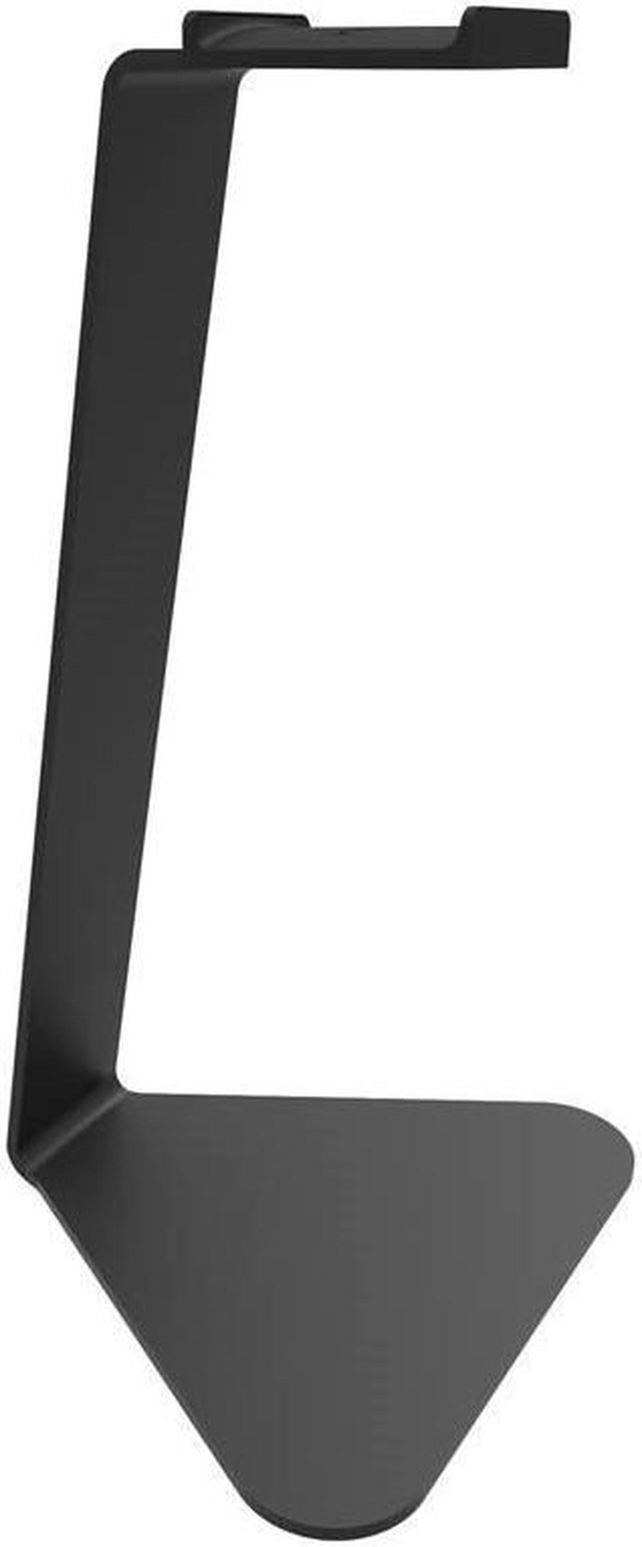 Kanto H1 Universal Headphone Stand with Curved Silicone Padding, Black