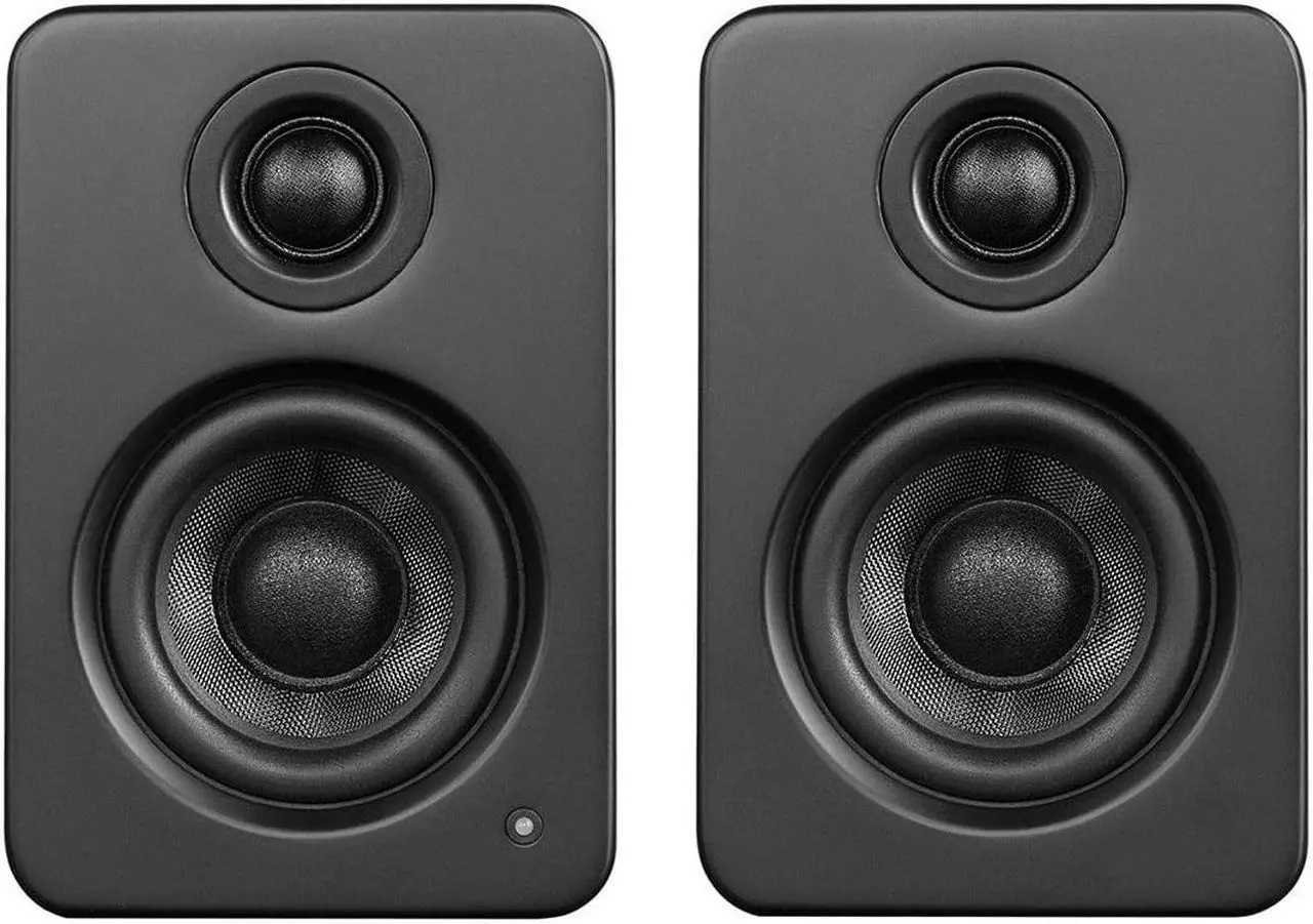 Alt view image 4 of 14 - Kanto YU2 Powered Desktop Speakers - Pair (Matte Black)