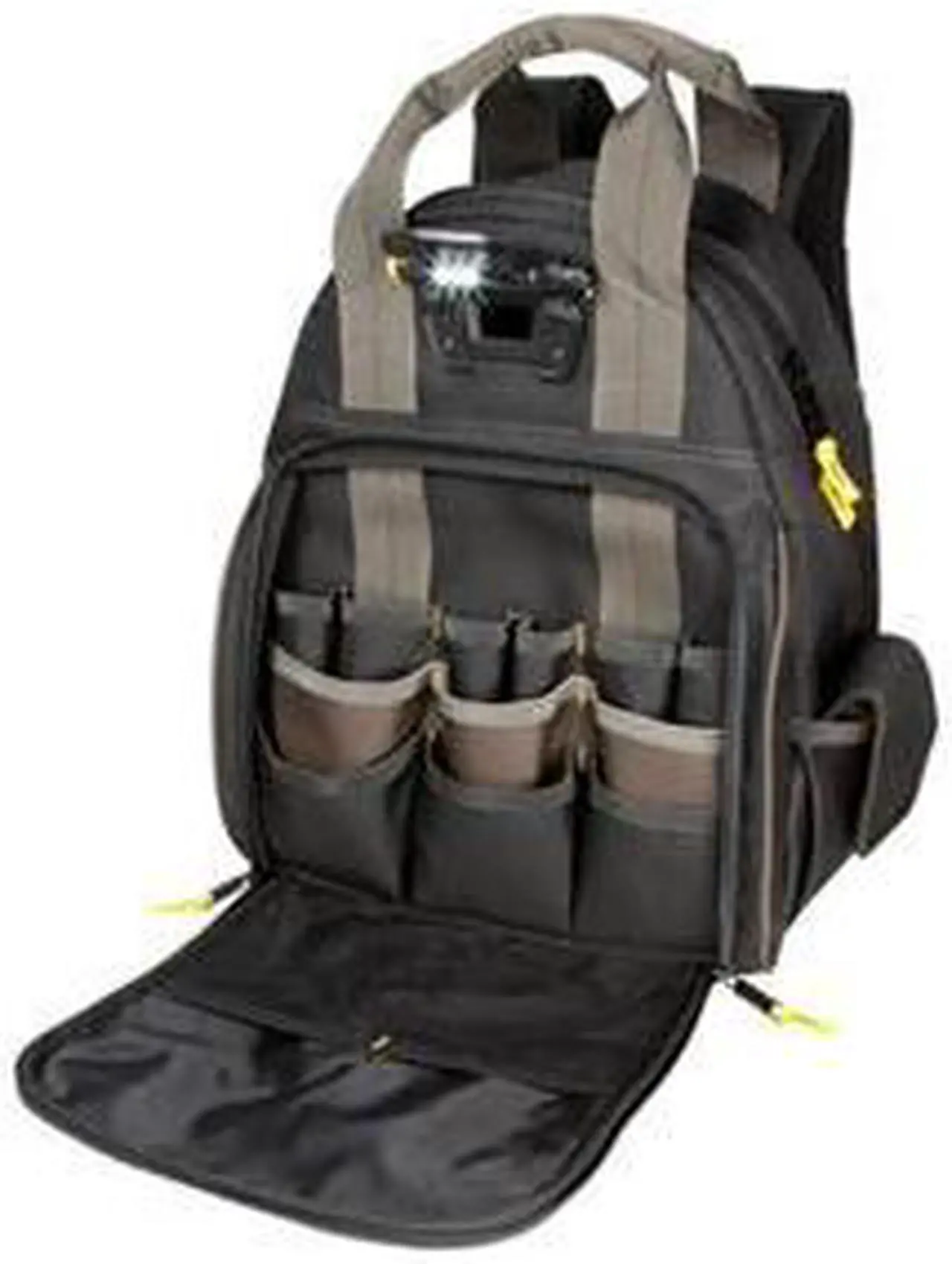 Alt view image 5 of 18 - Clc L255 Tech Gear 53 Pocket  Lighted Backpack
