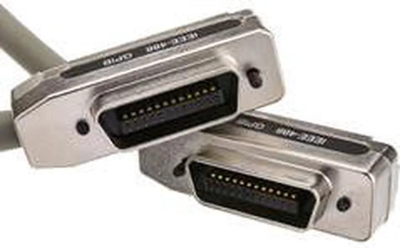 Alt view image 2 of 2 - IEEE-488 (GPIB / HPIB), CN24, Male/Female - CN24, Male/Female, 5 Meters (16.5 ft)
