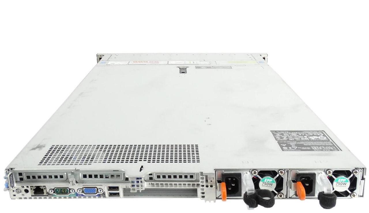Alt view image 2 of 3 - Dell EMC PowerEdge R640 4x NVMe, 2x Xeon Gold 6122 1.8GHz 20-Core CPU, 64GB Memory, PERC H730, 4x Trays, 2x 25GbE SFP28, iDRAC 9 Enterprise, Rails