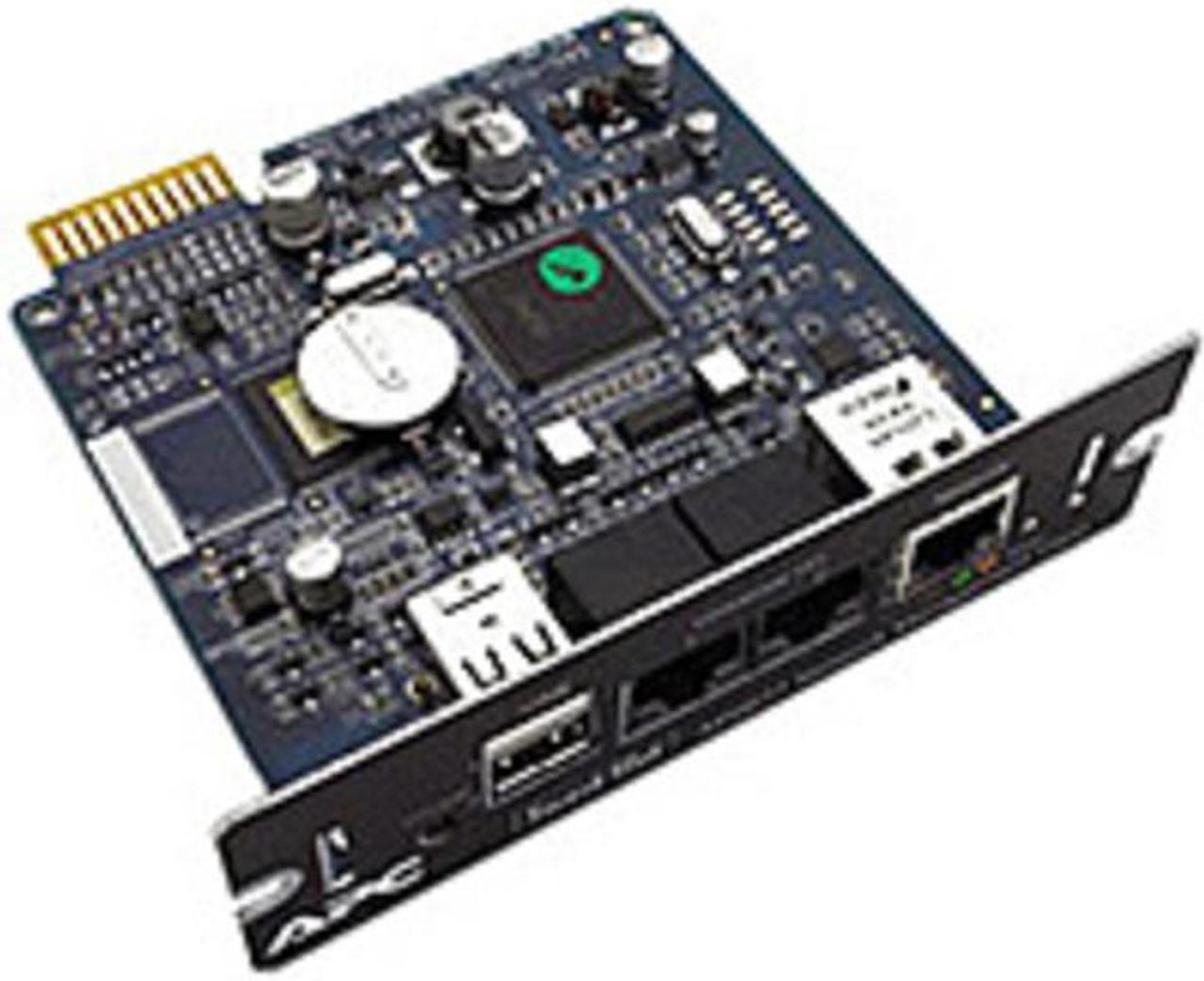 Alt view image 3 of 3 - APC AP9631 UPS Network Management Card 2 with Environmental Monitoring