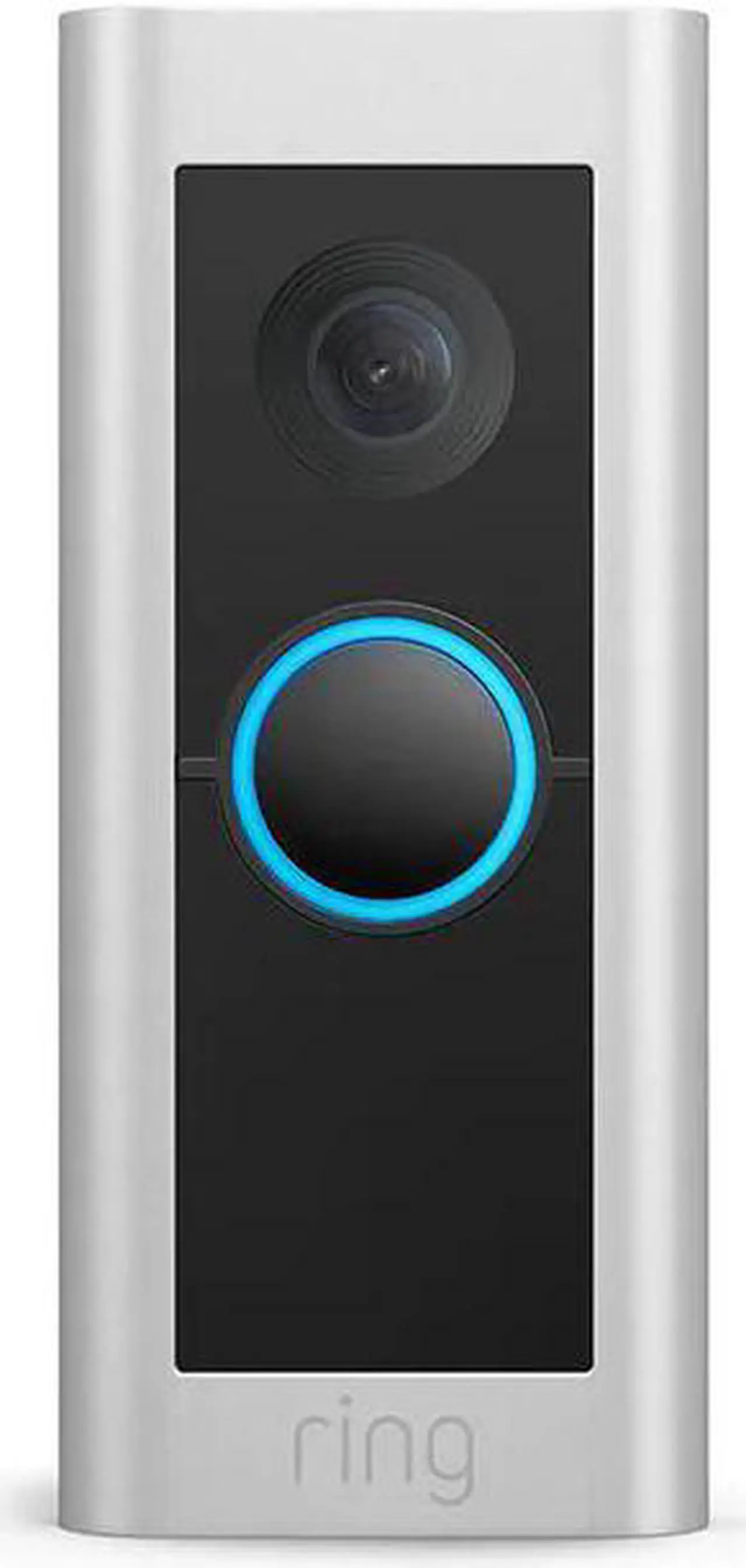 Alt view image 5 of 20 - Ring Wired Video Doorbell Pro, Smart WiFi Video Doorbell Wired - Satin Nickel