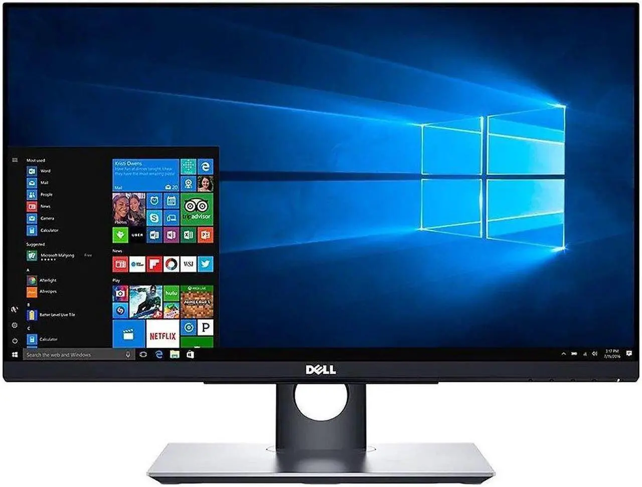 Alt view image 8 of 8 - Dell P2418HT 24" Touch Widescreen 1920x1080 16:9 IPS Backlit LED Monitor VGA HDMI DP - Grade B