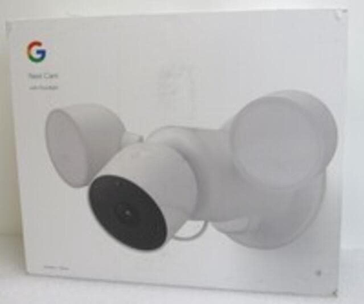 Alt view image 5 of 5 - Google Nest Camera with Floodlight - White
