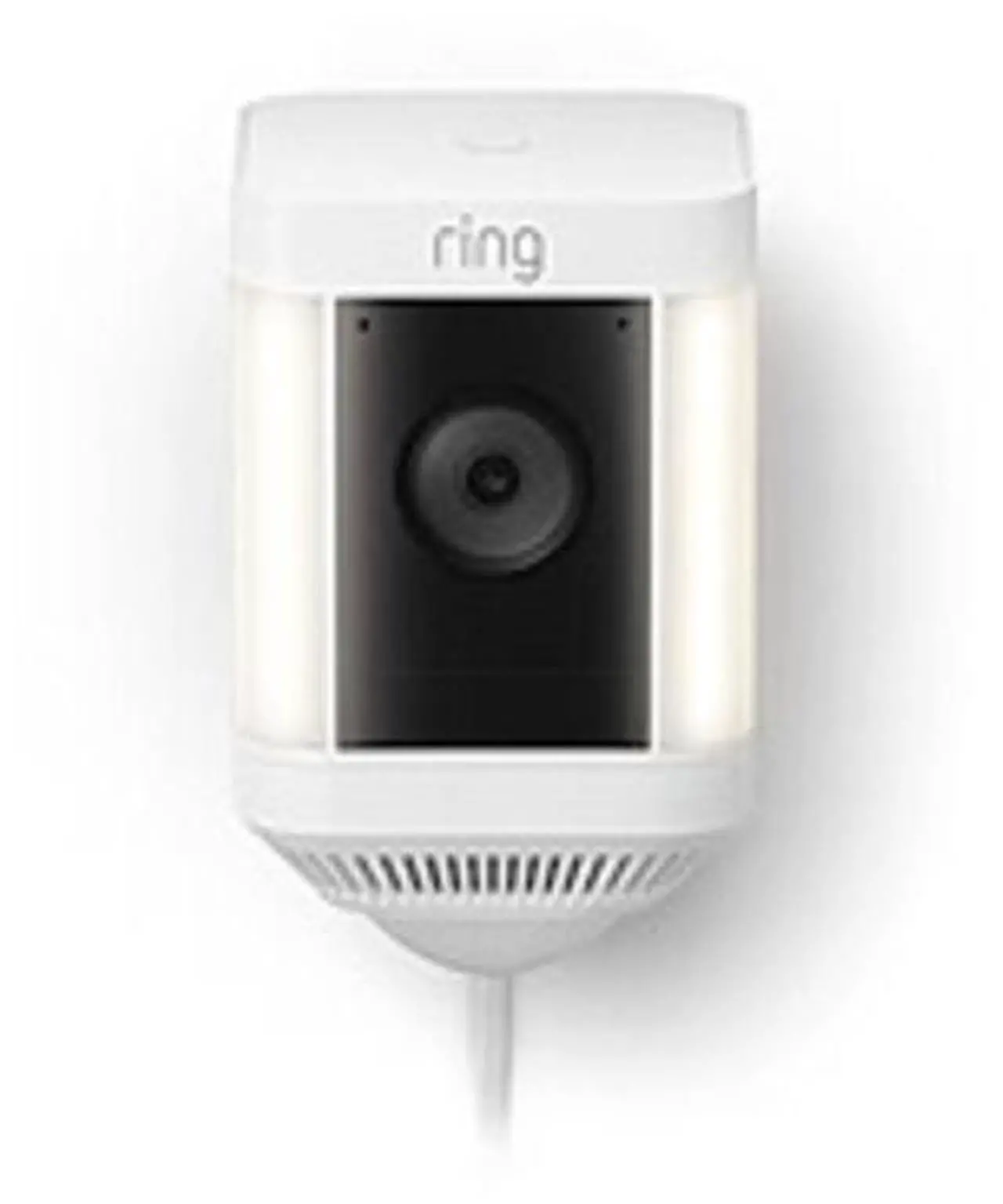 Alt view image 5 of 5 - Ring Spotlight Cam Plus Outdoor/Indoor 1080p Wired Security Camera - White  B09J1TB7TB