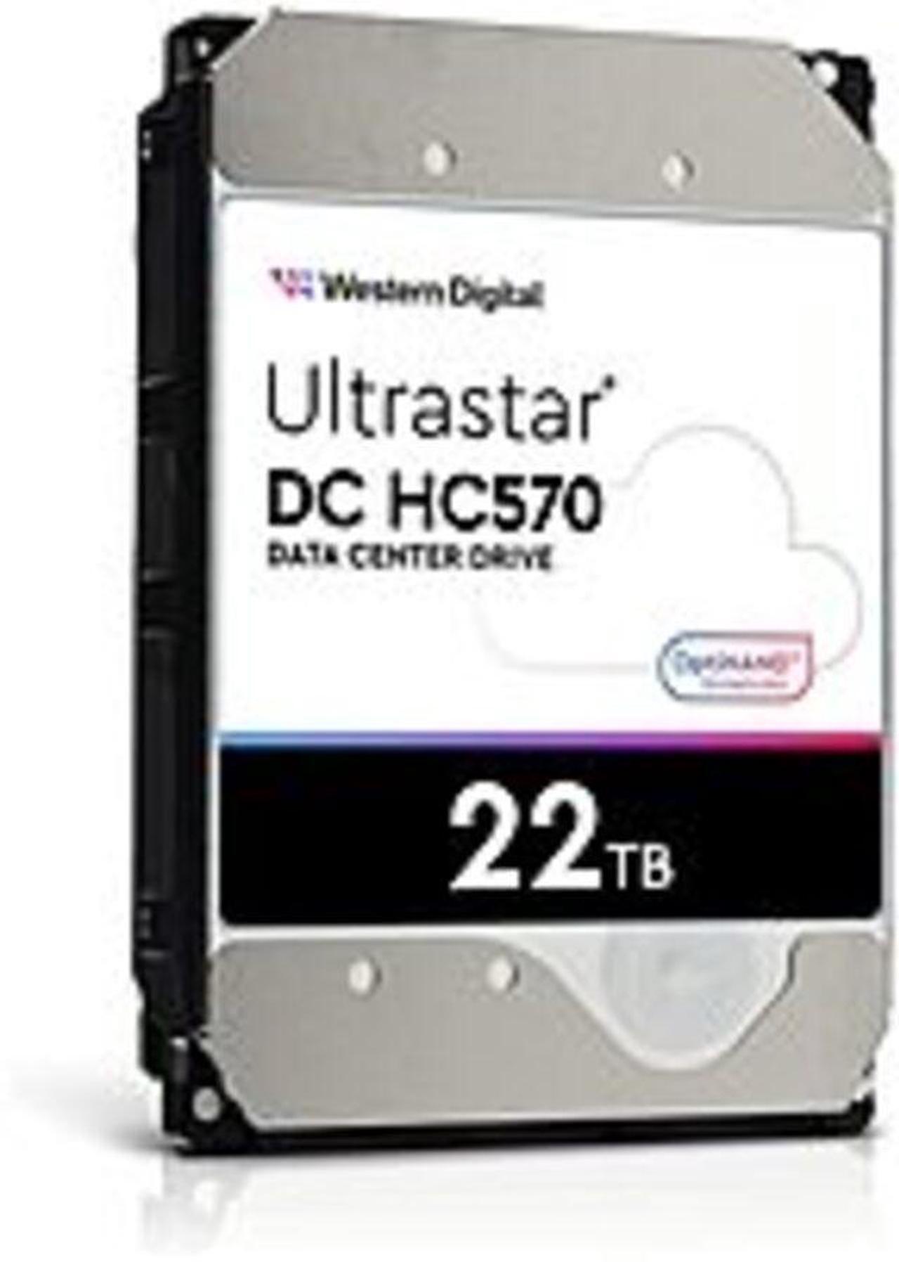 Alt view image 10 of 10 - WD WUH722222ALE6L4 Ultrastar DC HC570 0F48155 22TB 512MB Cache 7200RPM SATA 6.0Gb/s 512E SE 3.5" Internal Hard Drive