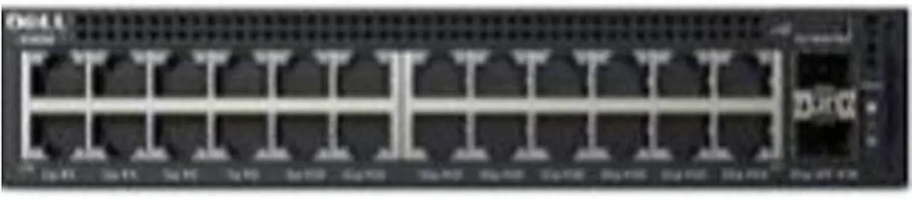 Alt view image 2 of 3 - Dell 463-5537  X1026 Smart Web Managed Switch 24X 1Gbe