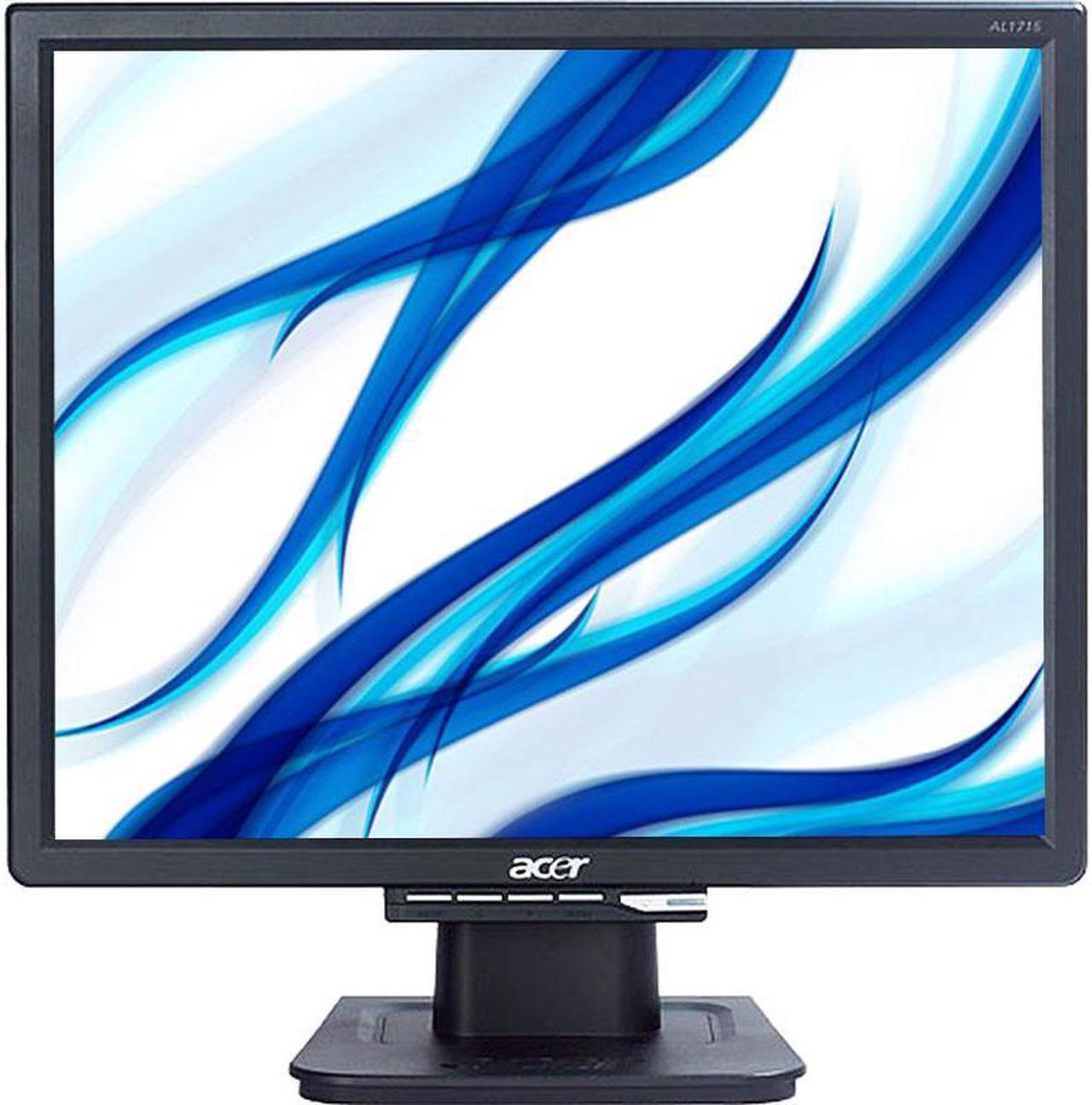 Main image of ACER AL1716 A 1280 x 1024 Resolution 17" LCD Flat Panel Computer Monitor Display