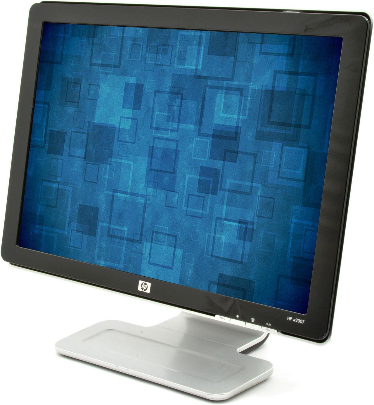 Main image of HP W2007 1680 x 1050 Resolution 20" WideScreen LCD Flat Panel Computer Monitor Display