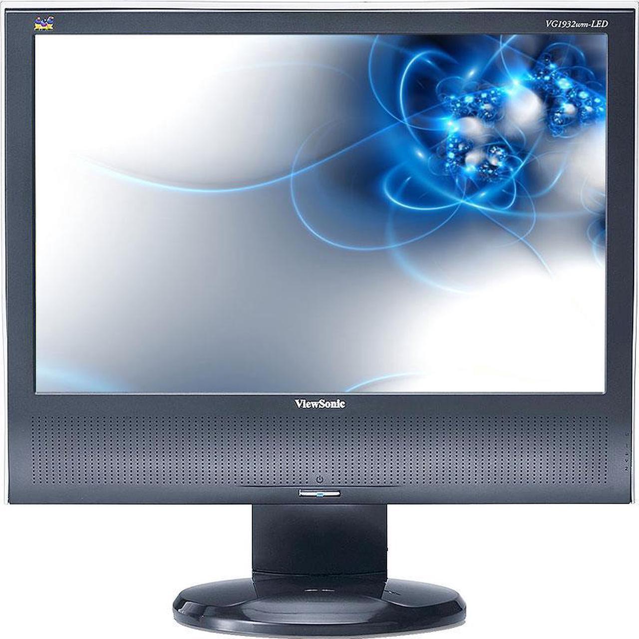 Main image of Viewsonic VG1932WM-LED 1440 x 900 Resolution 19" WideScreen LCD Flat Panel Computer Monitor Display