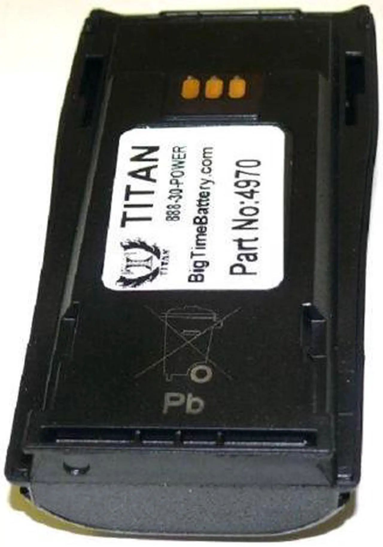 Alt view image 3 of 4 - 2X Two-Way Radio Battery for Motorola EP450 CP150 NNTN4497 NNTN4970 NNTN4851R