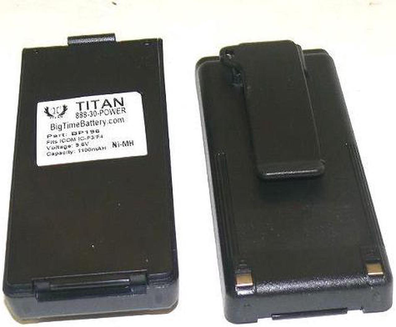 Main image of 2X NEW BP-195 BP-196 Battery fòr Icom IC-A4 F3 F3S F4 T2 T2A Battery NI-CD