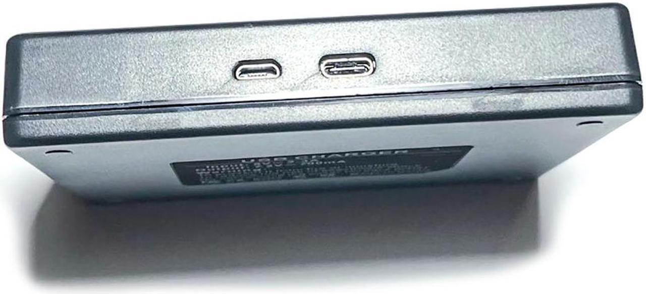 Alt view image 4 of 5 - USB Battery Charger for 6V JVC AA-V6U Sony AC-V30 Panasonic PV-A17 PV-A20 PV-A19