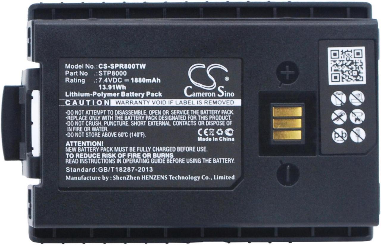 Alt view image 5 of 5 - Battery for Sepura Tetra 300-00631 300-01174 300-01175 STP8000 SC2024 STP9000