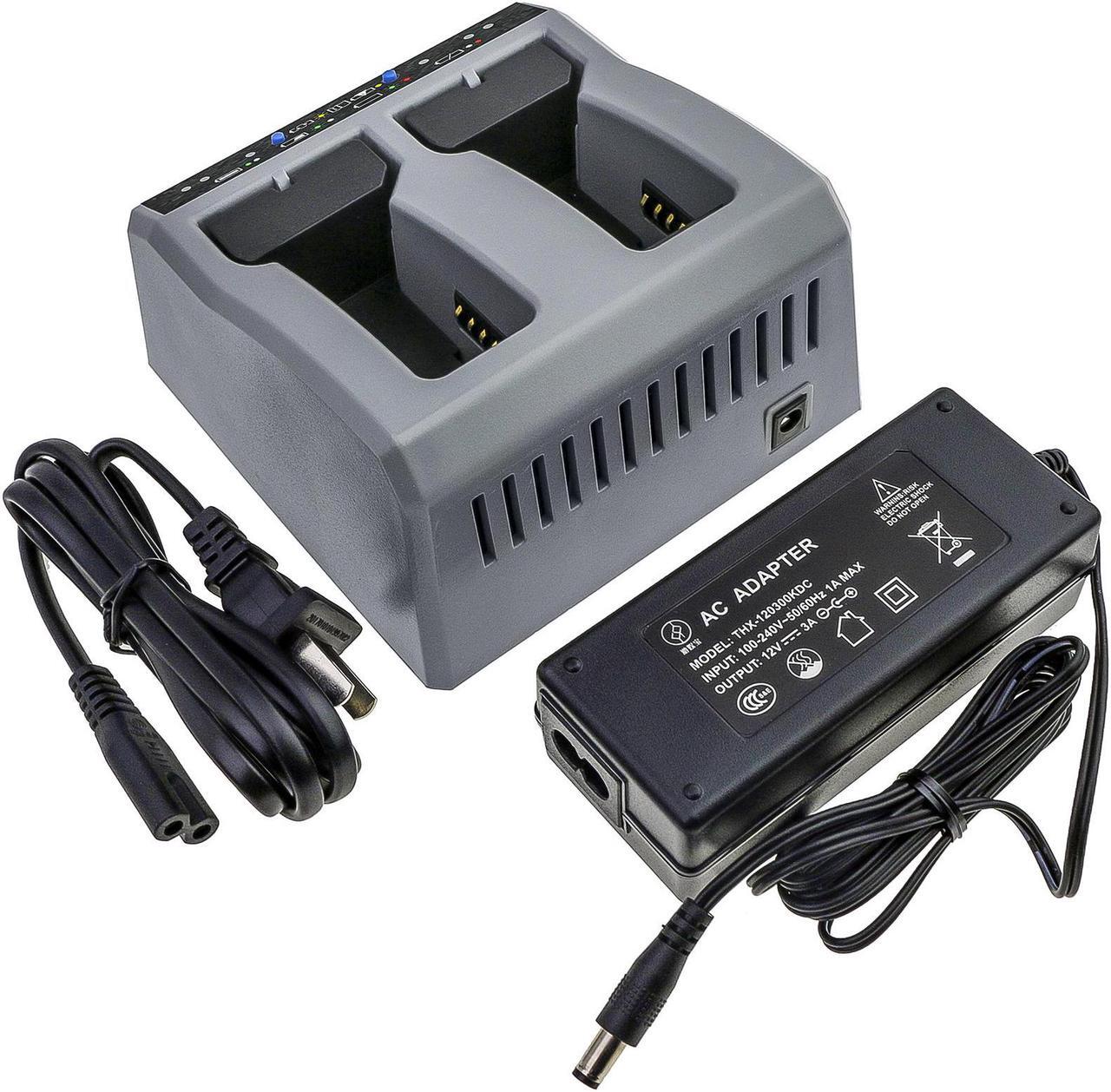 Alt view image 2 of 6 - Battery Charger for Trimble 5700 R10 R12 R4 R6 R7 R8 S3 S5 S6 S7 S8 S9 53018010
