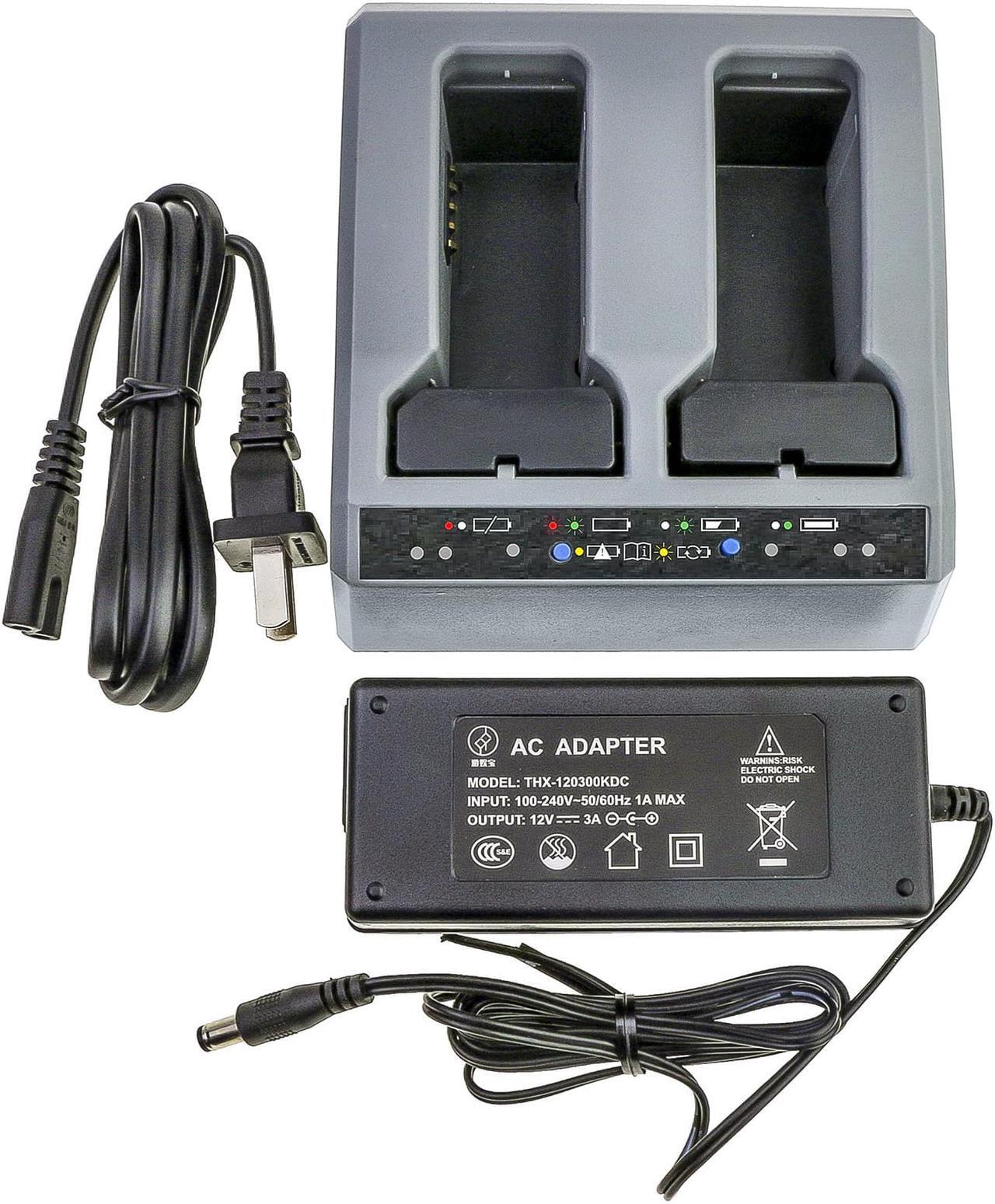 Alt view image 5 of 6 - Battery Charger for Trimble 5700 R10 R12 R4 R6 R7 R8 S3 S5 S6 S7 S8 S9 53018010